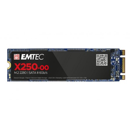 EMTEC X250 SSD M2 SATA III 6GBS  2TB 3D NAND