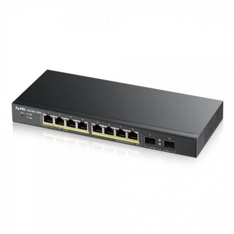 SWITCH WEB MANAGED 8P GIGABIT POE