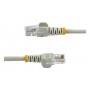 StarTech.com Cavo di Rete da 7m Grigio Cat5e Ethernet RJ45 Antigroviglio (45PAT7MGR)