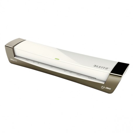 Leitz iLAM Laminator Office A3 Plastificatrice a caldo 400 mm/min Argento, Bianco (72530084)