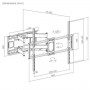 60 -120  HEAVY-DUTY FULL MOTION TV