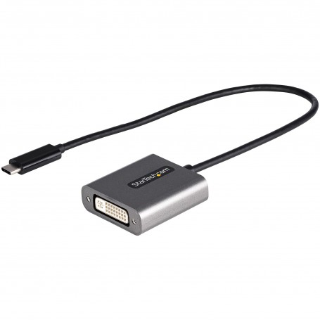 StarTech.com Adattatore USB C a DVI - Adattatore Dongle da USB-C a DVI-D 1920x1200p - USB Type C a DVI Display/Monit (CDP2DVIEC)