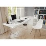 Leitz 53611001 vassoio da scrivania Polistirolo Metallico, Bianco (53611001)
