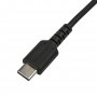 StarTech.com Cavo durevole da USB-C a Lightning da 2m nero - Cavo di alimentazione/sincronizzazione in Fibra aram (RUSBCLTMM2MB)