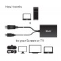 CLUB3D cac-1010 Displayport/usb DVI-I Daul link Nero, Bianco (CAC-1010)
