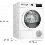Bosch Serie 4 Asciugatrice a pompa di calore , 8 kg, Cl. A++, con filtro EasyClean