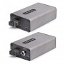 StarTech.com Extender USB 3.0 a 2 Porte su Fibra Multimodale OM3 - LC/LC - Hub 2x USB-A 5Gbps - Resistente Estensore USB su Fibr