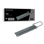 Conceptronic DONN17G replicatore di porte e docking station per laptop Cablato USB 3.2 Gen 1 (3.1 Gen 1) Type-C Grigio