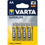 Varta Superlife AA Batteria monouso Zinco-Carbonio (2006101414)