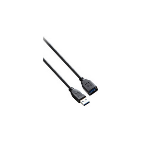 V7 Cavo USB nero da USB 3.0 A femmina a USB 3.0 A maschio 1.8m 6ft (V7E2USB3EXT-1.8M)