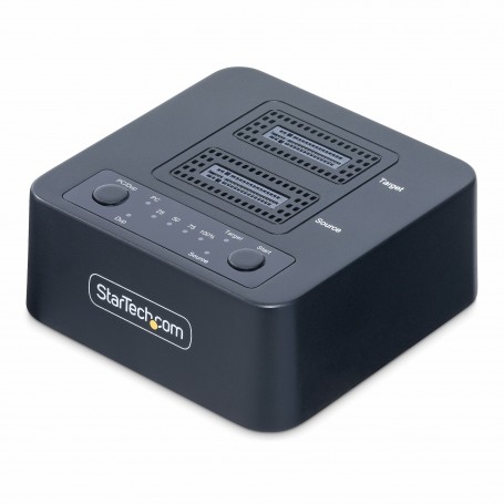 StarTech.com Duplicatore di unità M.2 NVMe 1:1, clonatore autonomo di dischi SSD M.2 fino a 90 GBpm, dock USB 3.2 20Gbps per dr