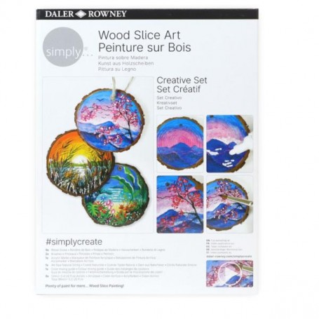 KIT  SIMPLY WOOD PAINTING