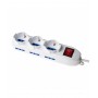 Vultech MU-02 prolunghe e multiple 1,5 m 9 presa(e) AC Bianco