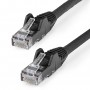 StarTech.com N6LPATCH3MBK cavo di rete Nero 3 m Cat6 U/UTP (UTP) (N6LPATCH3MBK)