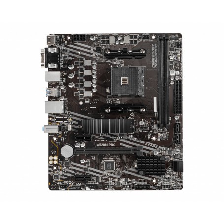 MSI A520M PRO scheda madre AMD A520 Presa AM4 micro ATX (A520M PRO)