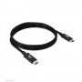 CLUB3D USB4 GEN3X2 TYPE-C BI-DIRECTIONAL CABLE 8K60HZ,DATA 40GBPS, PD 240W(48V/5A) EPR M/M 1M / 3.28 (CAC-1576)