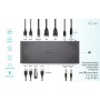 i-tec USB 3.0 / USB-C / Thunderbolt Dual Display Docking Station + Power Delivery 100W