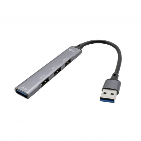 i-tec Metal USB 3.0 HUB 1x USB 3.0 + 3x USB 2.0 (U3HUBMETALMINI4)