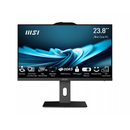 MSI Pro AP242P 14M-622IT All-in-One PC Intel® Core™ i7 i7-14700 60,5 cm (23.8") 1920 x 1080 Pixel PC All-in-one 16 GB DDR5-SD