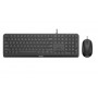 MOUSE+TASTIERA CON FILO 110 TASTI (SPT6207B/34)