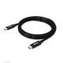 CLUB3D USB4 GEN2X2 TYPE-C BI-DIRECTIONAL CABLE 4K60HZ,DATA 20GBPS, PD 240W(48V/5A) EPR M/M 2M/6.56FT (CAC-1575)