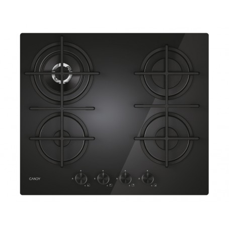 Candy Moderna CVG6BR4WTB Nero Da incasso 60 cm Gas 4 Fornello(i)