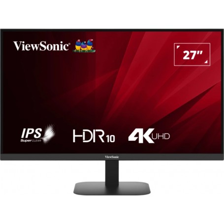 Viewsonic VA VA2708-4K-HD Monitor PC 68,6 cm (27") 3840 x 2160 Pixel 4K Ultra HD LED Nero