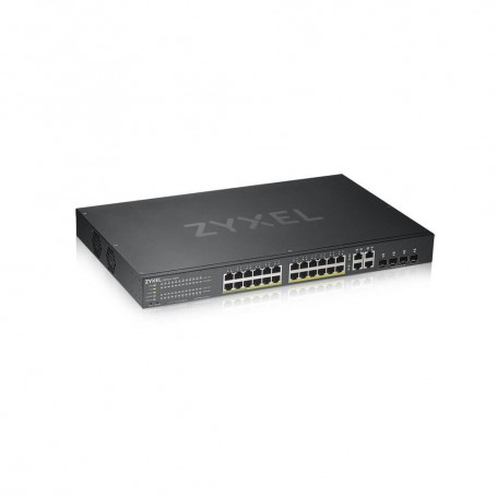 Zyxel GS1920-24HPV2 Gestito Gigabit Ethernet (10/100/1000) Supporto Power over Ethernet (PoE) Nero (GS192024HPV2-EU0101F)