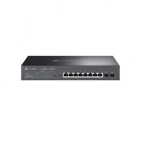 TP-LINK TL-SG2210MP switch di rete Gigabit Ethernet (10/100/1000) Supporto Power over Ethernet (PoE) Nero (TL-SG2210MP)