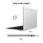 Samsung XE340XDAA-EXP Chromebook 35,6 cm (14") HD Intel® Celeron® N 4 GB LPDDR4x-SDRAM 64 GB eMMC Wi-Fi 6 (80 (XE340XDA-KA1IT)
