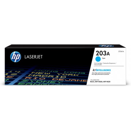 HP 203A Cyan Original LaserJet Toner Cartridge cartuccia toner 1 pz (CF541A)