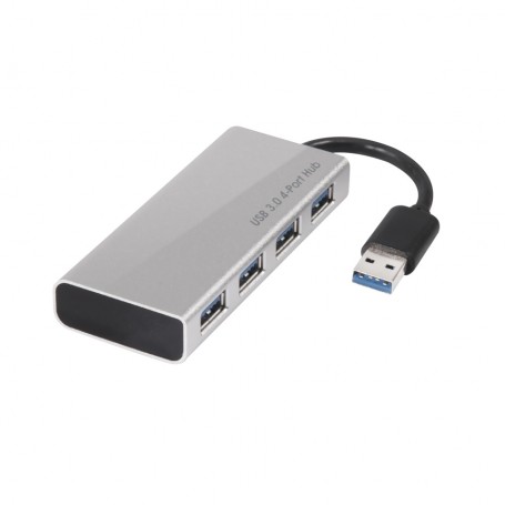 CLUB3D USB 3.0 Hub 4-Port with Power Adapter (CSV-1431)