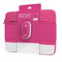 Celly PT-BGMS001P1 borsa per laptop 39,6 cm (15.6") Rosa