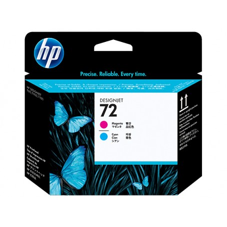 HP Testina di stampa magenta e ciano 72 (C9383A)