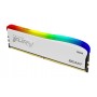 Kingston Technology FURY Beast 16GB 3600MT/s DDR4 CL18 DIMM bianco RGB SE