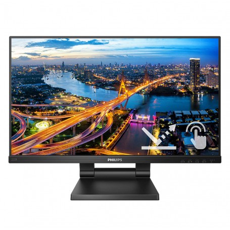 Philips B Line 222B1TC/00 monitor touch screen 54,6 cm (21.5") 1920 x 1080 Pixel Multi-touch Nero (222B1TC/00)