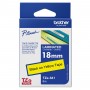 Brother TZE641 nastro per etichettatrice Nero su giallo TZe (TZE641)
