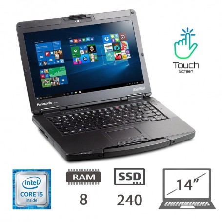 PANASONIC RUGGED CF-54 I5-6300U/8/SSD240/W10P/2Y