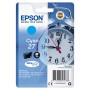 Epson Alarm clock Cartuccia Sveglia Ciano Inchiostri DURABrite Ultra 27 (C13T27024012)