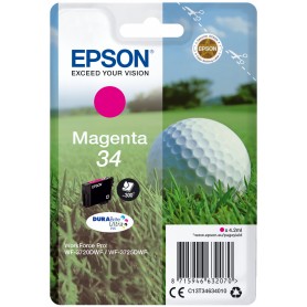 Epson Golf ball Singlepack Magenta 34 DURABrite Ultra Ink (C13T34634010)