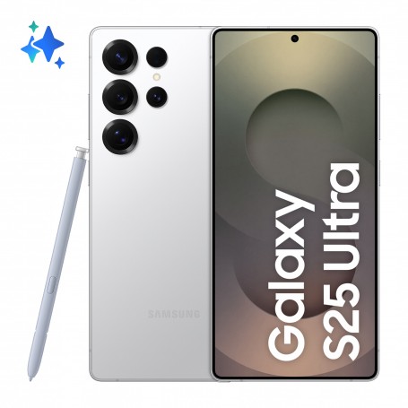 Samsung Galaxy S25 Ultra Smartphone AI, Display 6.9'' QHD+ Dynamic AMOLED 2X, Fotocamera 200MP, RAM 12GB, 256GB, 5.000 mAh, Tita