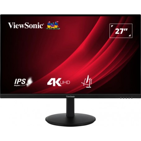 Viewsonic VG Series VG2708-4K LED display 68,6 cm (27") 3840 x 2160 Pixel 4K Ultra HD Nero