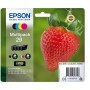 EPSON CART. INK MULTICOLOR (B+C+M+Y) SERIE FRAGOLA (C13T29864012)
