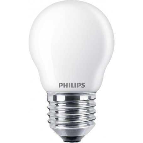 Philips Lampadina candela smerigliata a filamento 40 W P45 E27