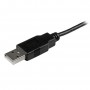 StarTech.com Cavo di sincronizzazione e di ricarica USB a Micro USB - Cavetto slim per Smartphone e Tablet A a Micr (USBAUB1MBK)