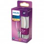 Philips Lampadina candela trasparente a filamento 25 W B35 E14