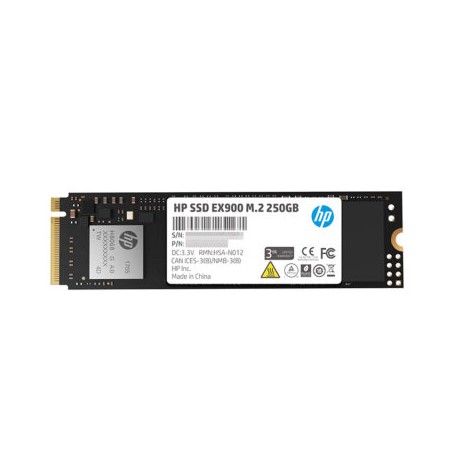 HP EX900 250 GB M.2 PCI Express 3.0 NVMe 3D TLC NAND