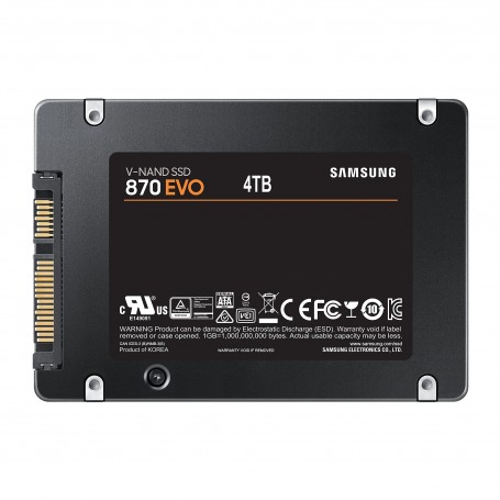 Samsung 870 EVO 4000 GB Nero (MZ-77E4T0B/EU)