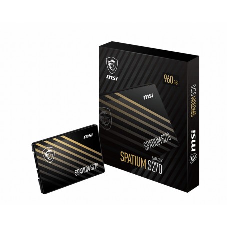 MSI SSD SPATIUM S270 SATA 2.5" 240GB Read/Write 500/400 Mbps