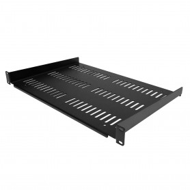 StarTech.com Mensola Rack 19" 1U - Ripiano Ventilato per Armadio Rack 19 pollici a sbalzo per Dispositivi e Apparecchiature di r